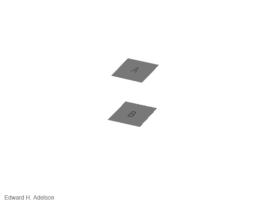 Animated Grey Square Optical Illusion